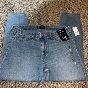 NWT GAP Jeans Womens 10/30P Blue Favorite Jegging Skinny Stretch Denim